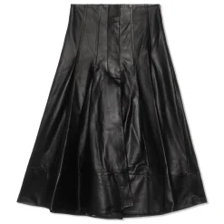 Proenza Schouler Moore Glossy Leather Skirt