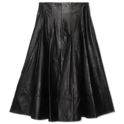 Proenza Schouler Moore Glossy Leather Skirt