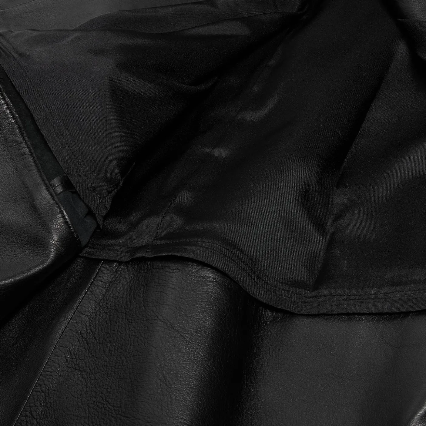 Proenza Schouler Moore Glossy Leather Skirt