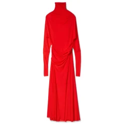 Proenza Schouler Paula Dress in Sheer Crepe Jersey