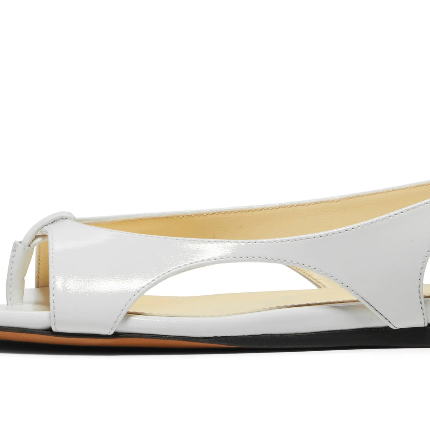 Proenza Schouler Slash Flat Thong Sandals