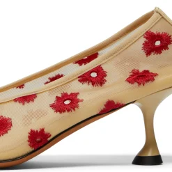 Proenza Schouler Tee Embroidered Pumps