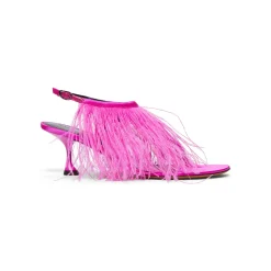 Proenza Schouler Tee Thong Feather Sandals
