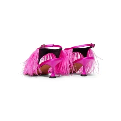 Proenza Schouler Tee Thong Feather Sandals