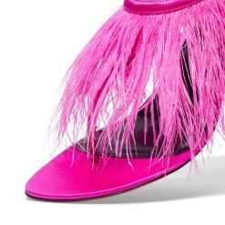 Proenza Schouler Tee Thong Feather Sandals