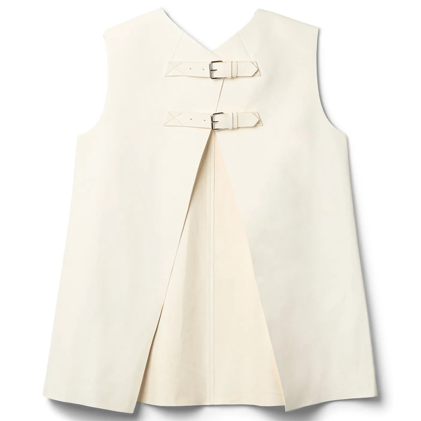 Proenza Schouler Textured Leather Noa Top