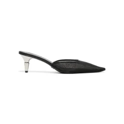 Proenza Schouler Tulle Mesh Spike Mules
