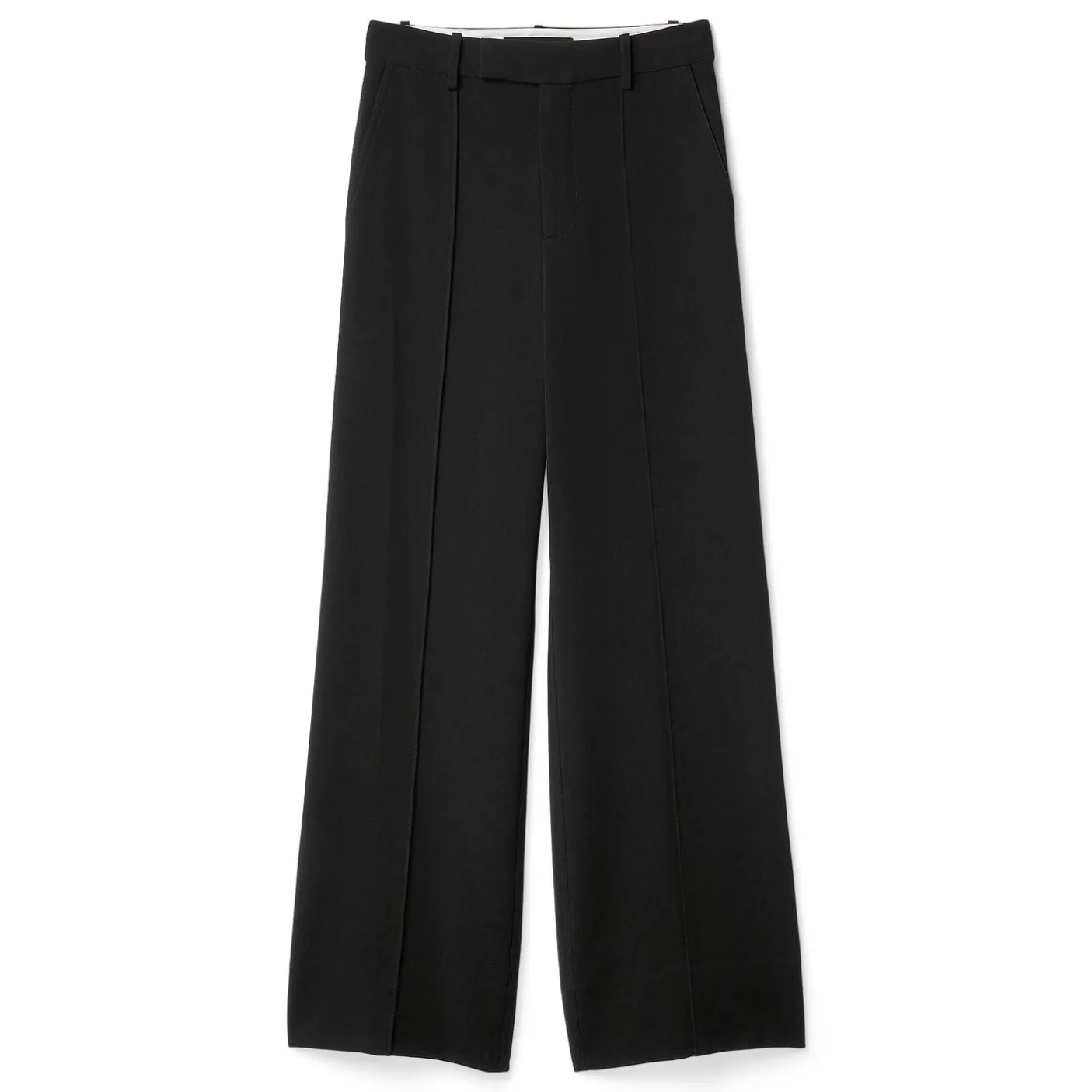 Proenza Schouler Weyes Pant In Matte Viscose Crepe