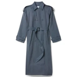 Proenza Schouler White Label Sakia Coat in Wool Melange