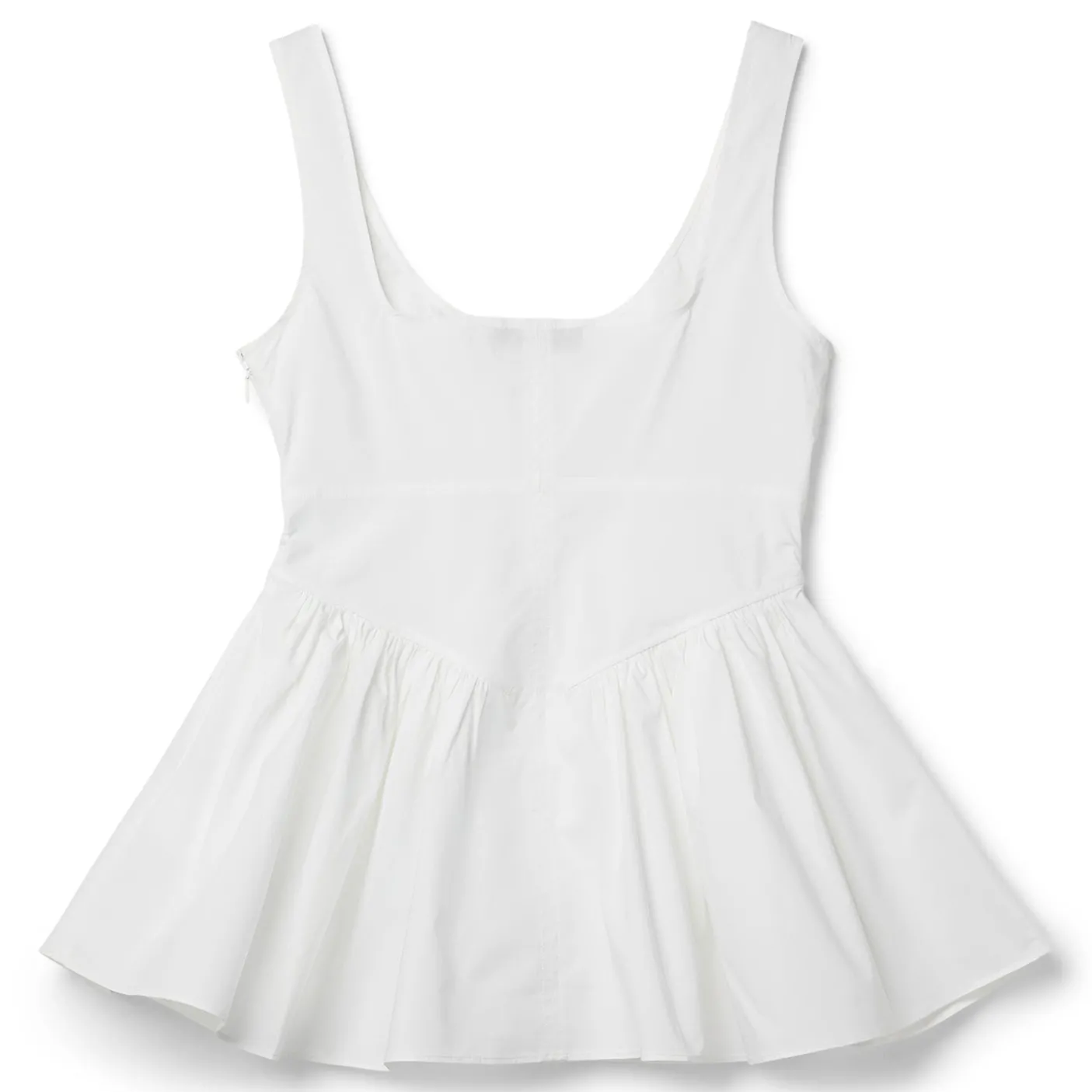 Proenza Schouler White Label Bader Stretch Poplin Top