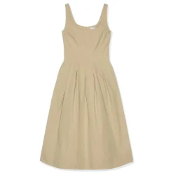 Proenza Schouler White Label Shelby Dress in Rumpled Cotton