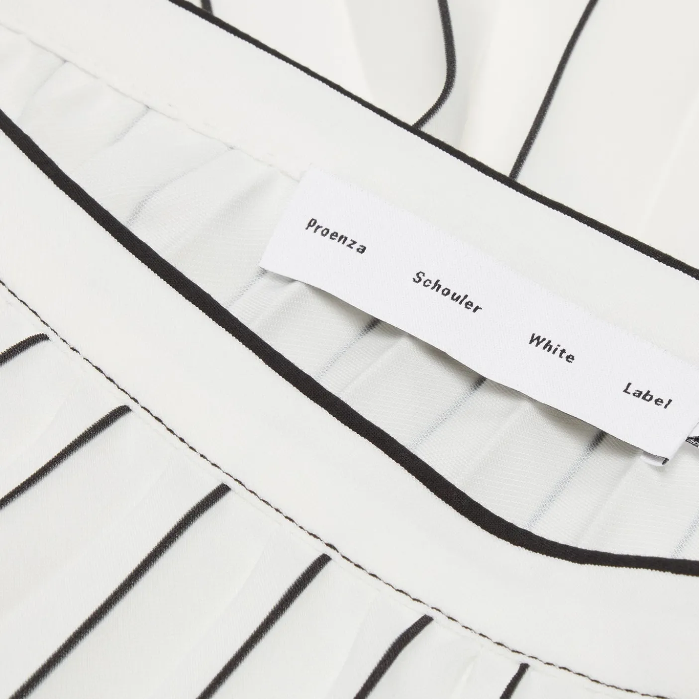 Proenza Schouler White Label Pleated Miles Skirt in Crepe