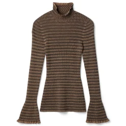 Proenza Schouler White Label Phyllis Turtleneck in Geo Knits
