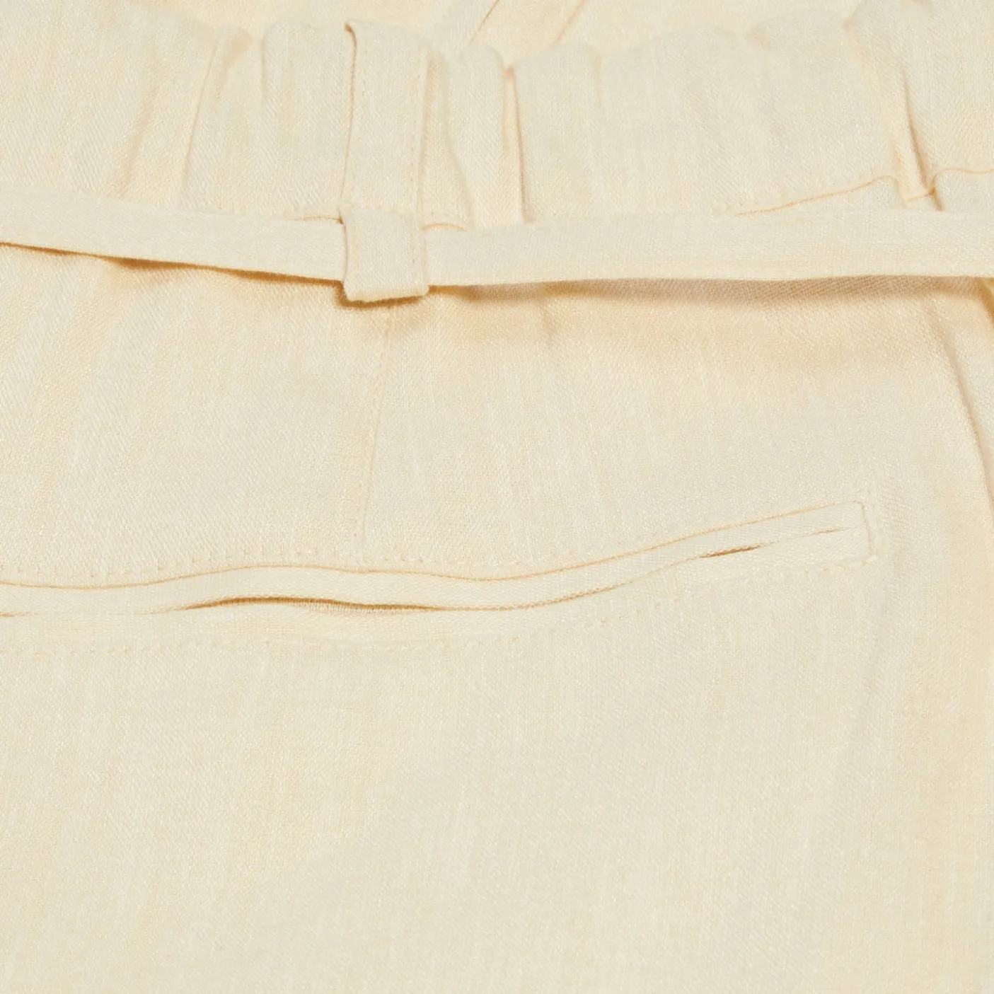 Proenza Schouler White Label Magnus Pant in Linen Slub