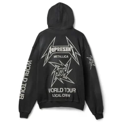 REPRESENT Metallica 40 Year Anniversary Zip-Thru Hoodie