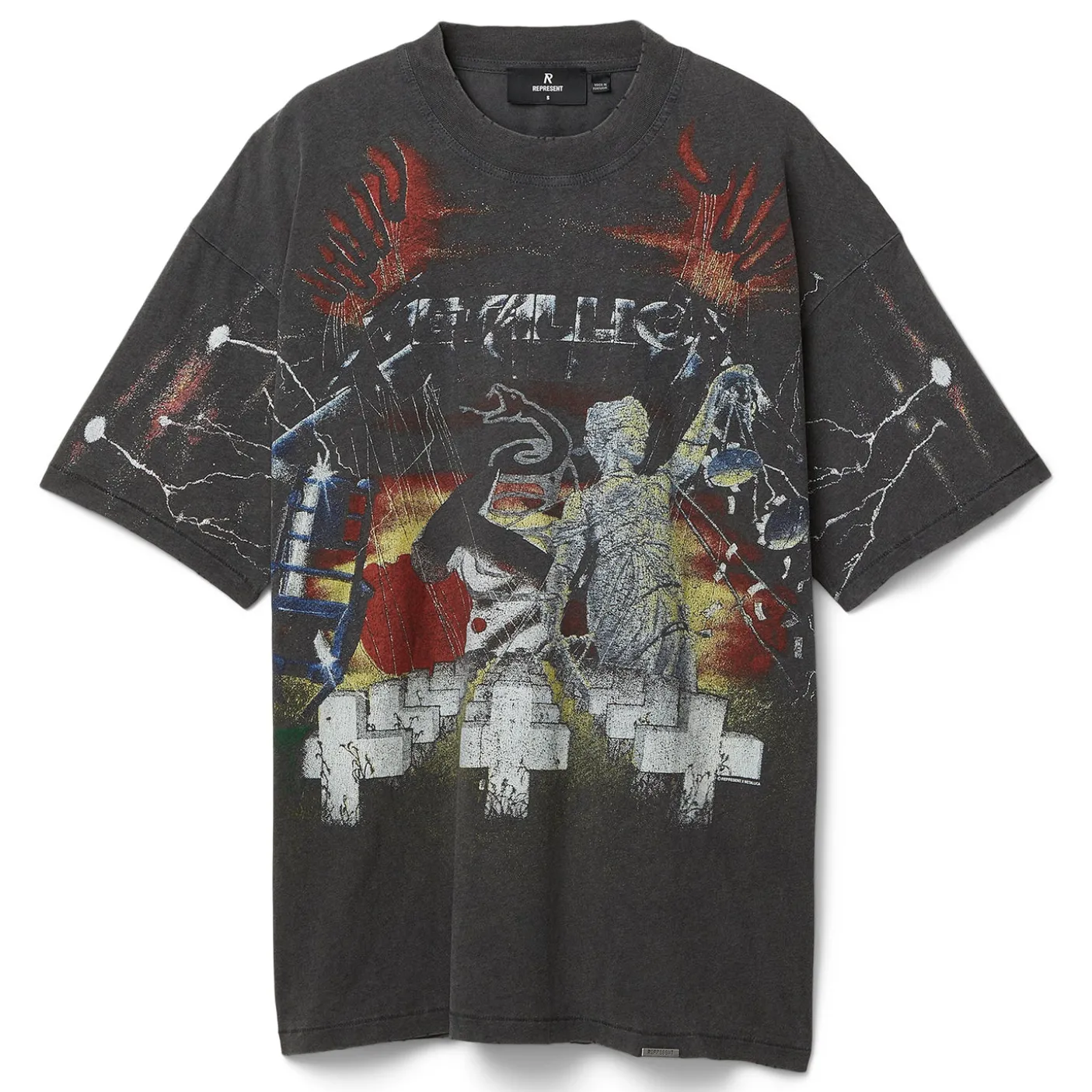 REPRESENT Metallica Master Of Puppets Short Sleeve T-Shirt