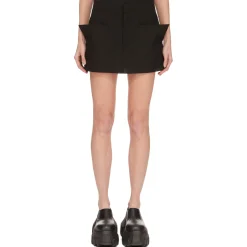 Rick Owens Cut Off Mini Skirt
