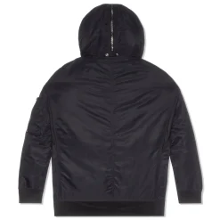 Rick Owens DRKSHDW Hooded Long Bomber Jacket