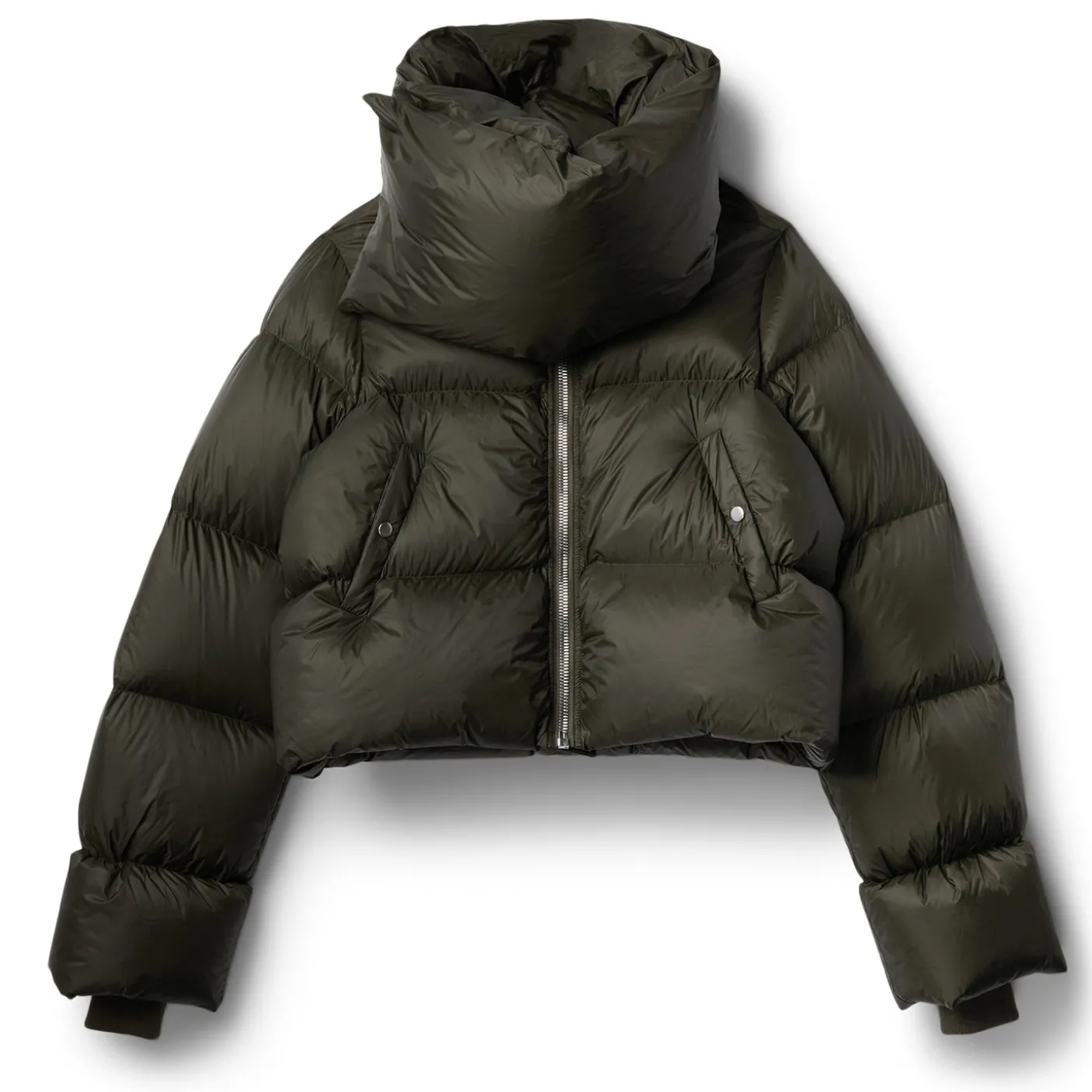Rick Owens Funnel Neck Jacket