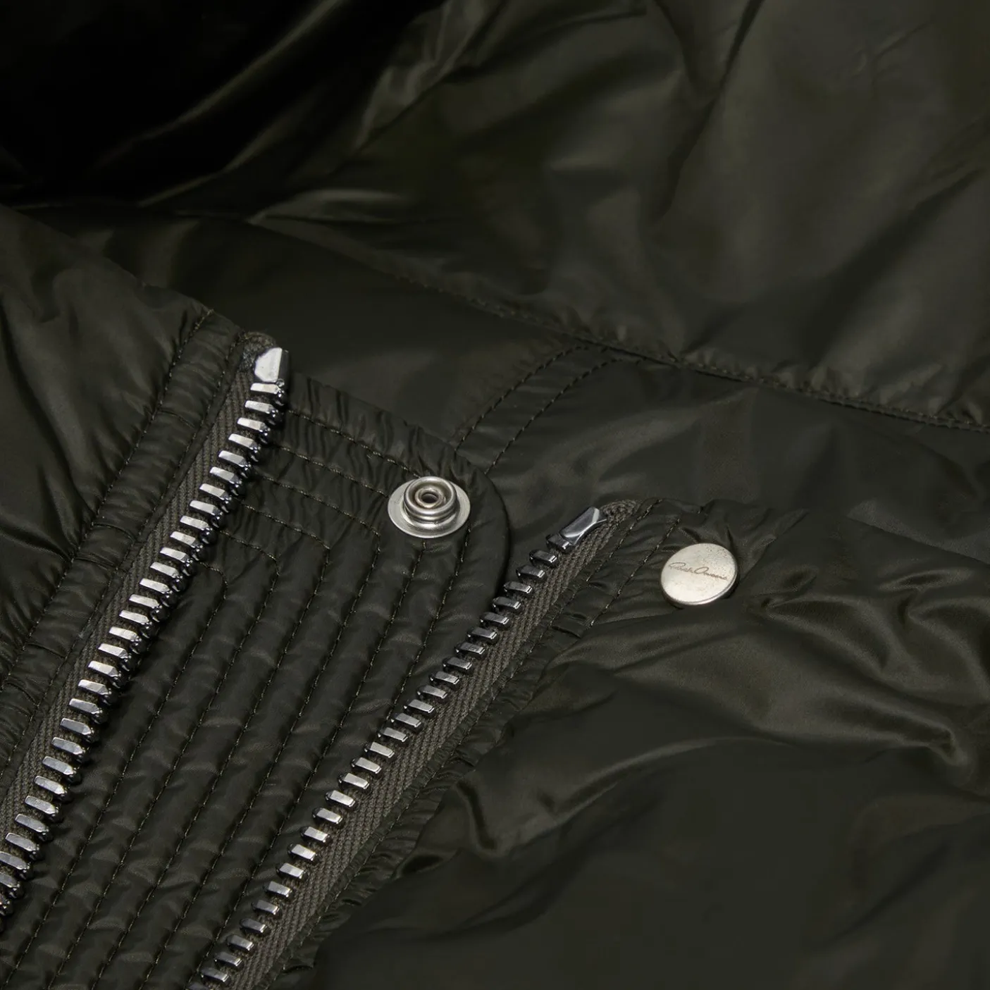Rick Owens Funnel Neck Jacket