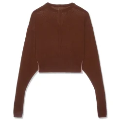 Rick Owens Maglia Combo Cropped Top