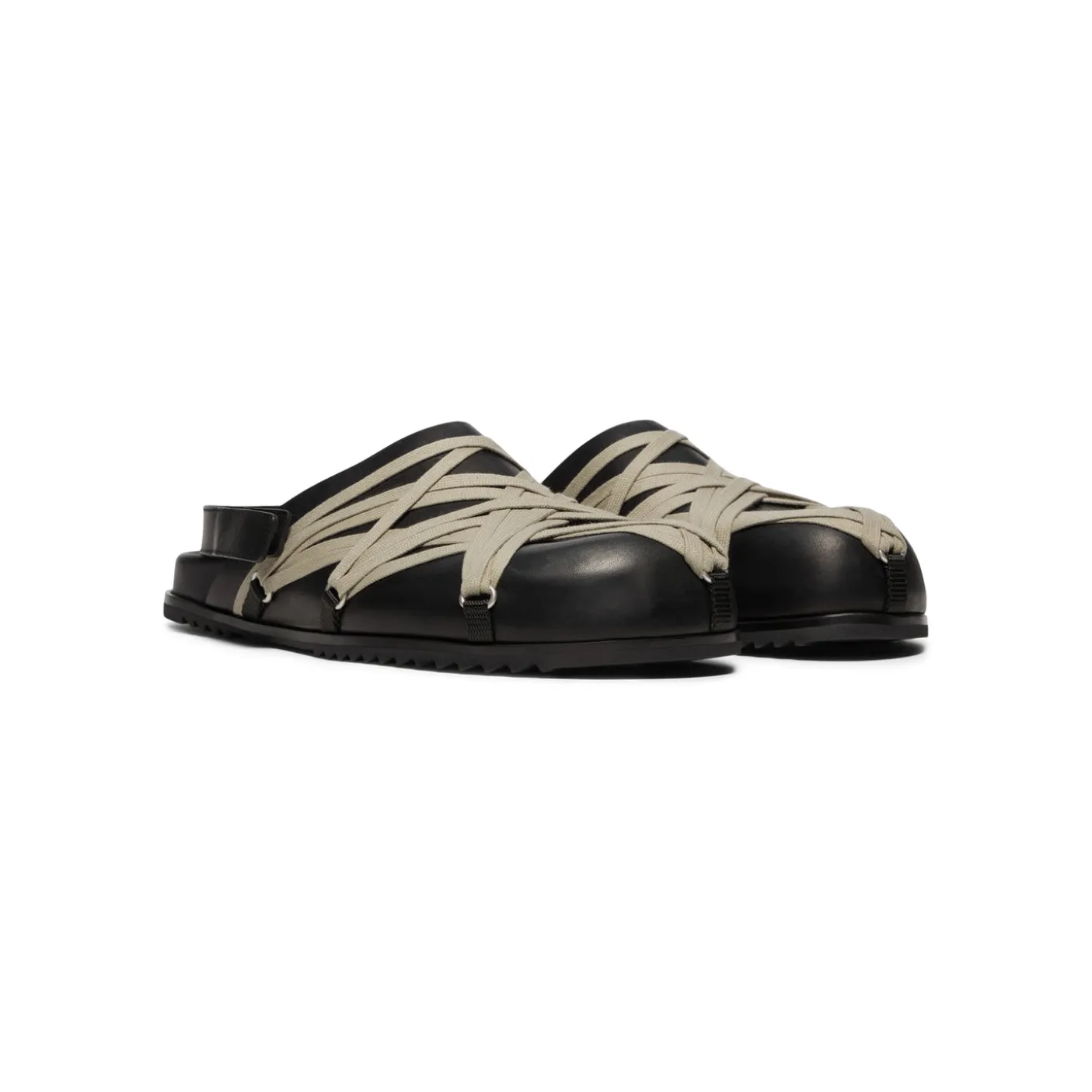 Rick Owens Megalaced Mule Granola