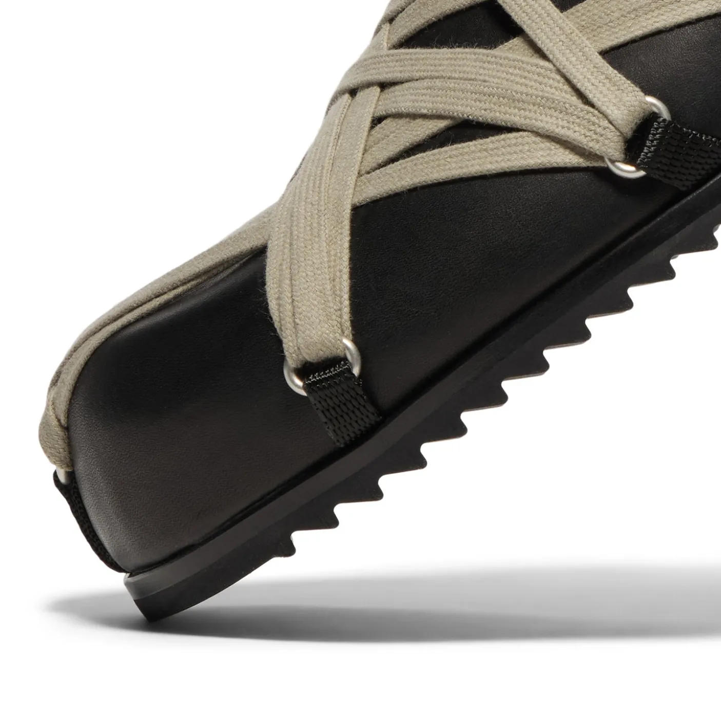 Rick Owens Megalaced Mule Granola