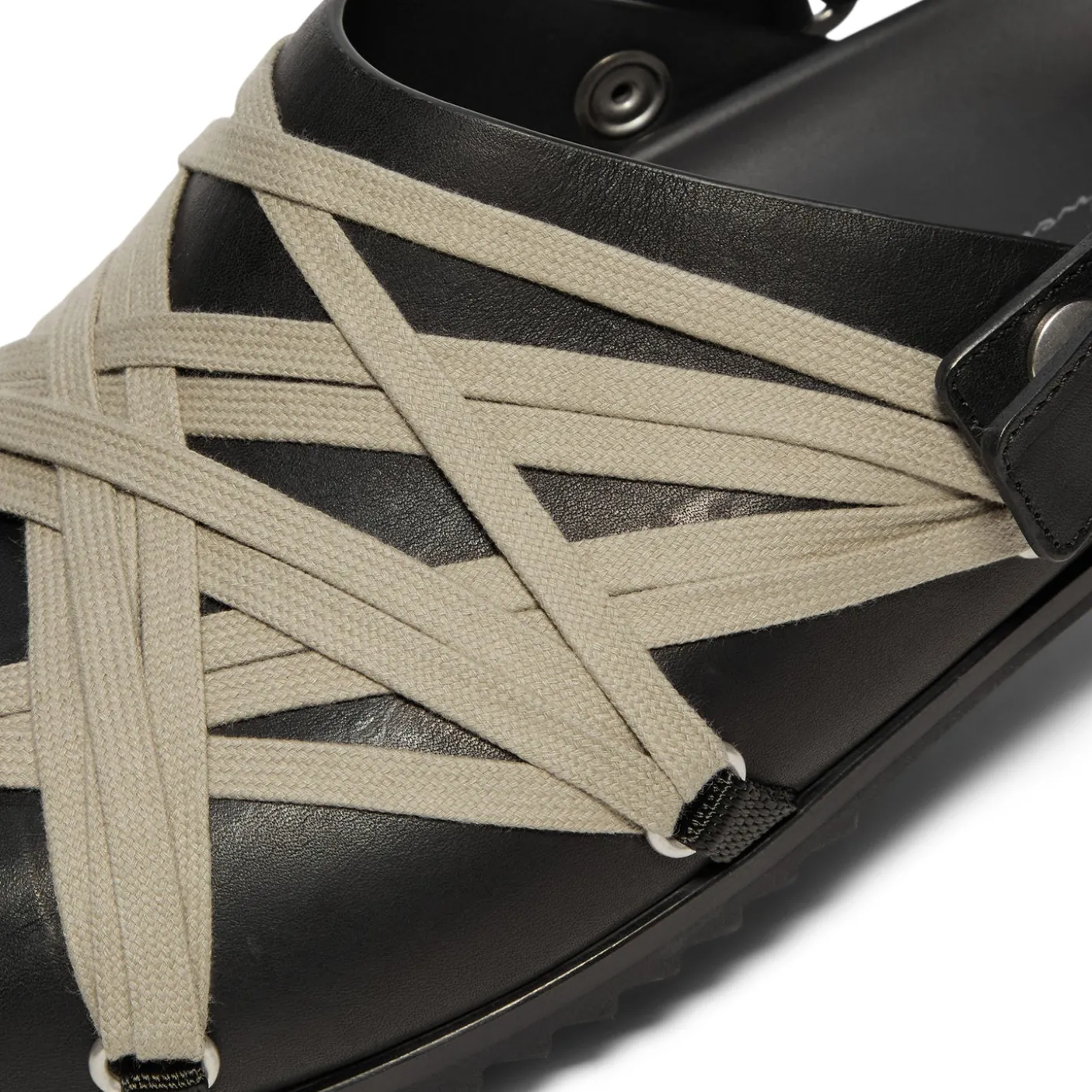 Rick Owens Megalaced Mule Granola