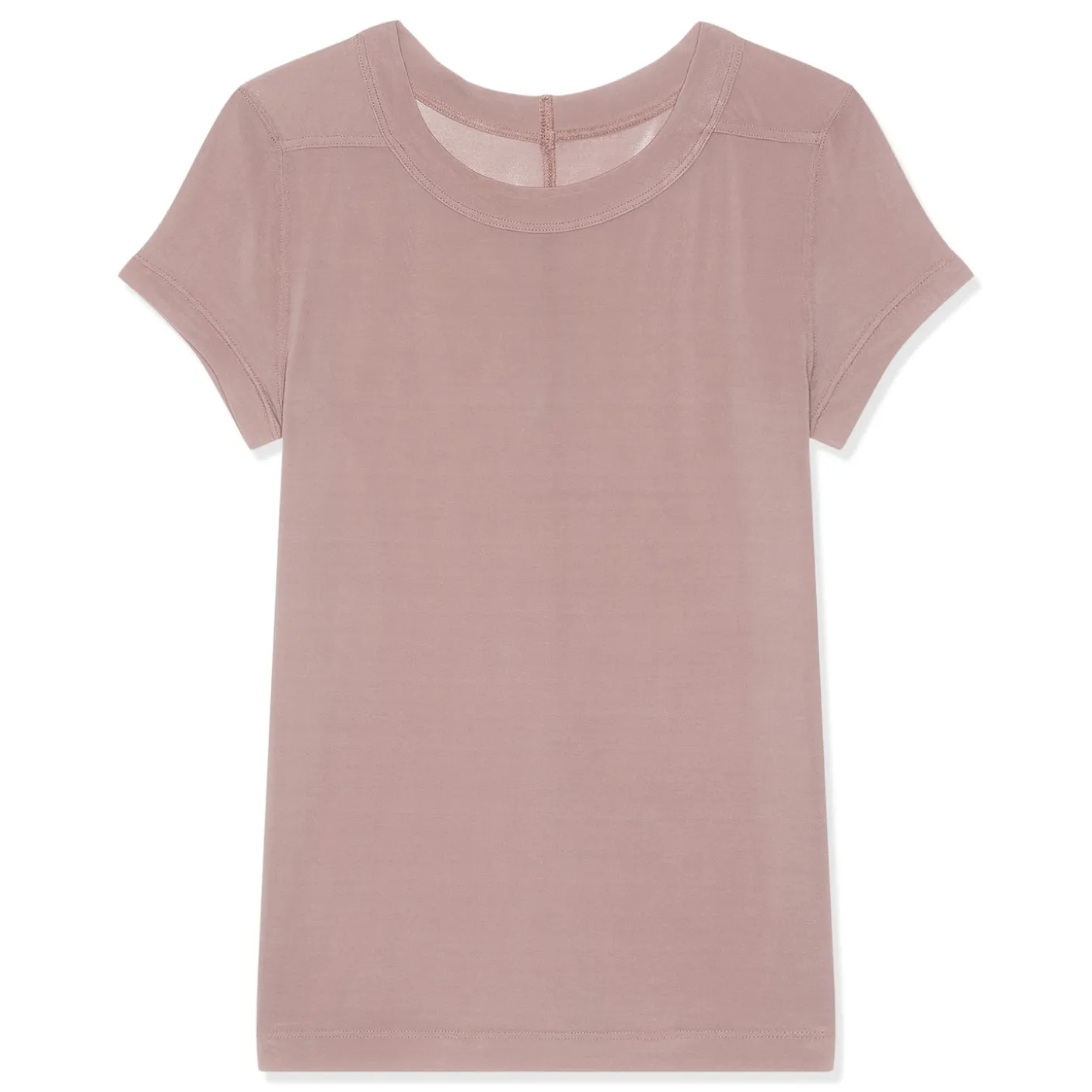 Rick Owens Womens Cropped Level T-Shirt Level