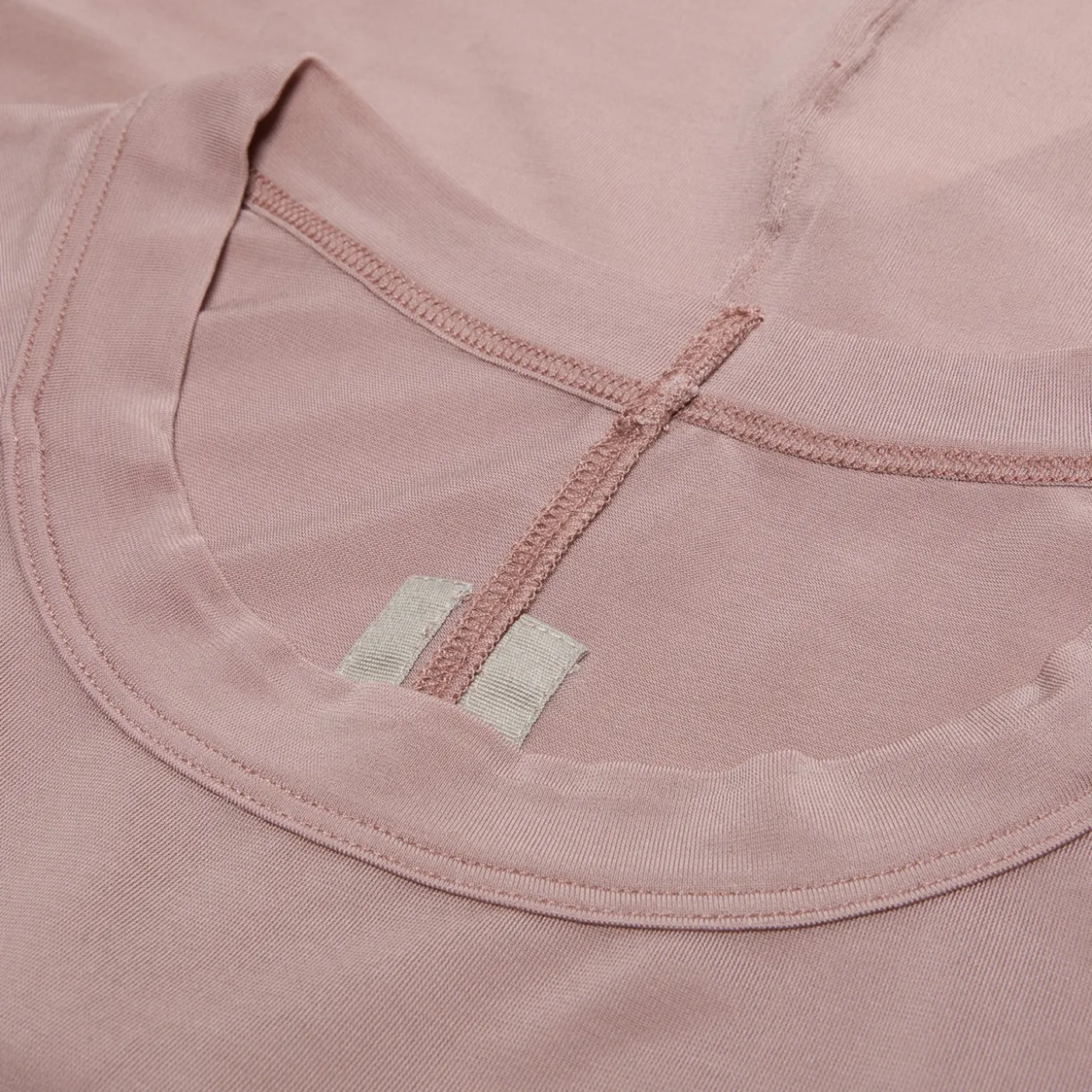 Rick Owens Womens Cropped Level T-Shirt Level
