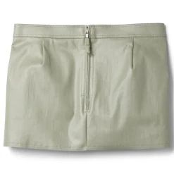 Rick Owens Womens Fog Cutoff Mini Skirt