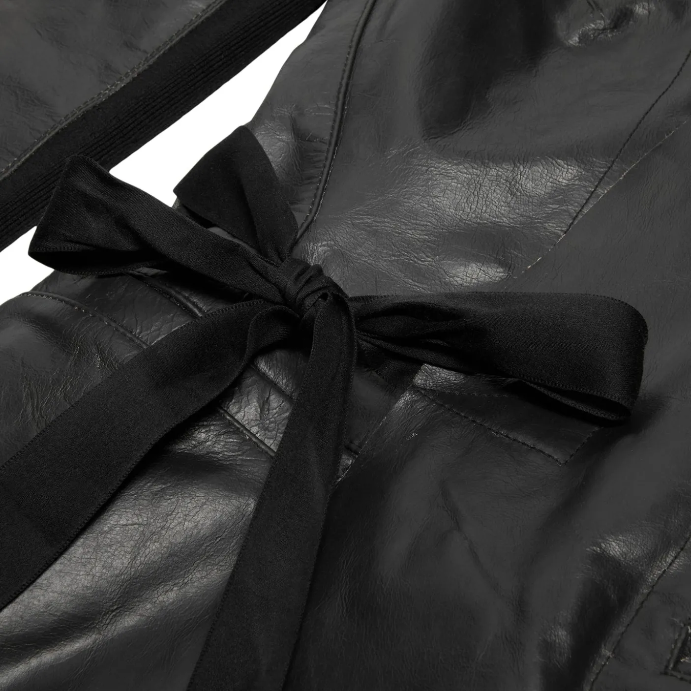 Rick Owens Womens Hollywood Leather Jacket