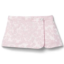 Sandy Liang Munchie Floral Jacquard Skort
