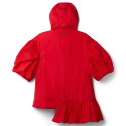 Simone Rocha Ruffle Detail Petal Sleeve Cagoule