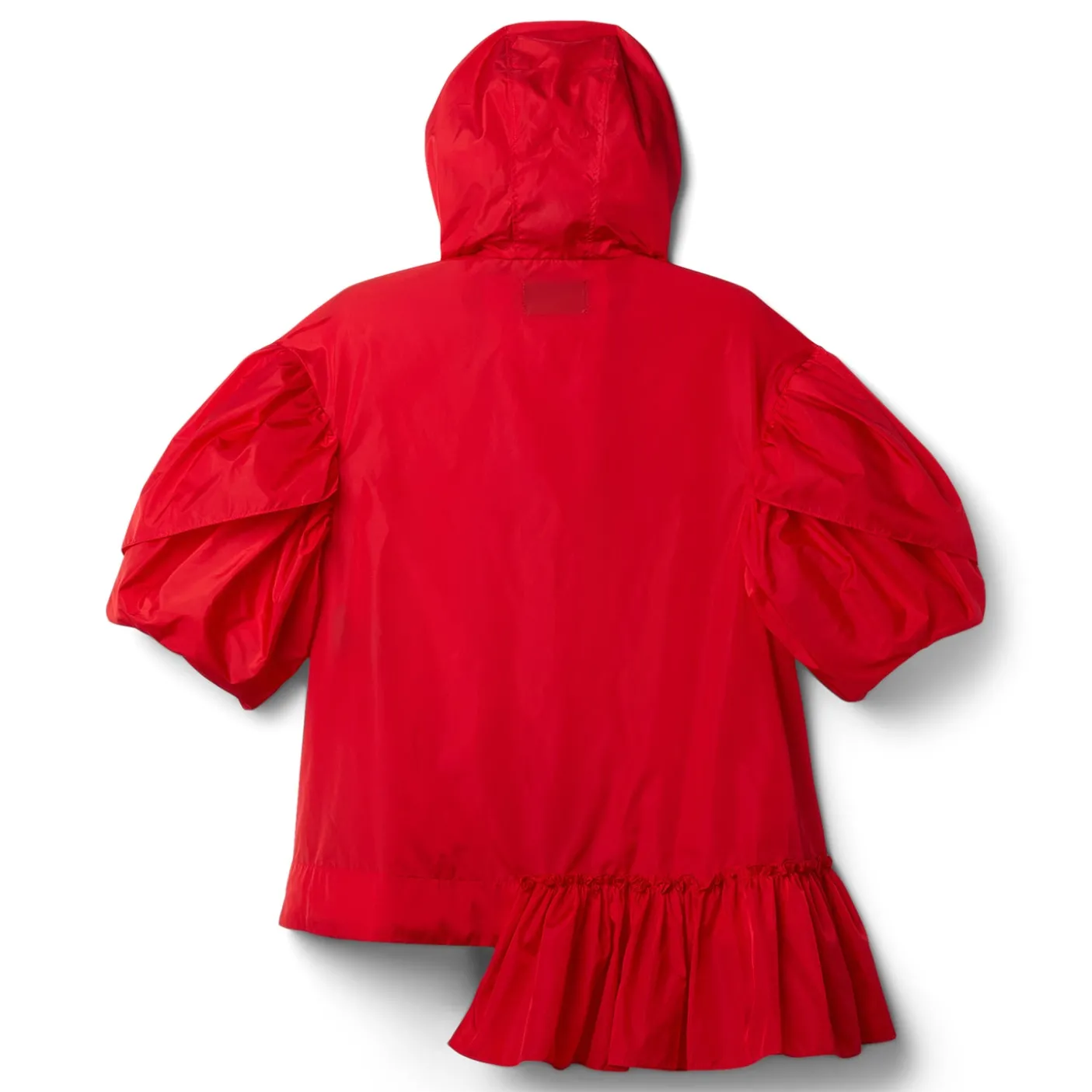 Simone Rocha Ruffle Detail Petal Sleeve Cagoule