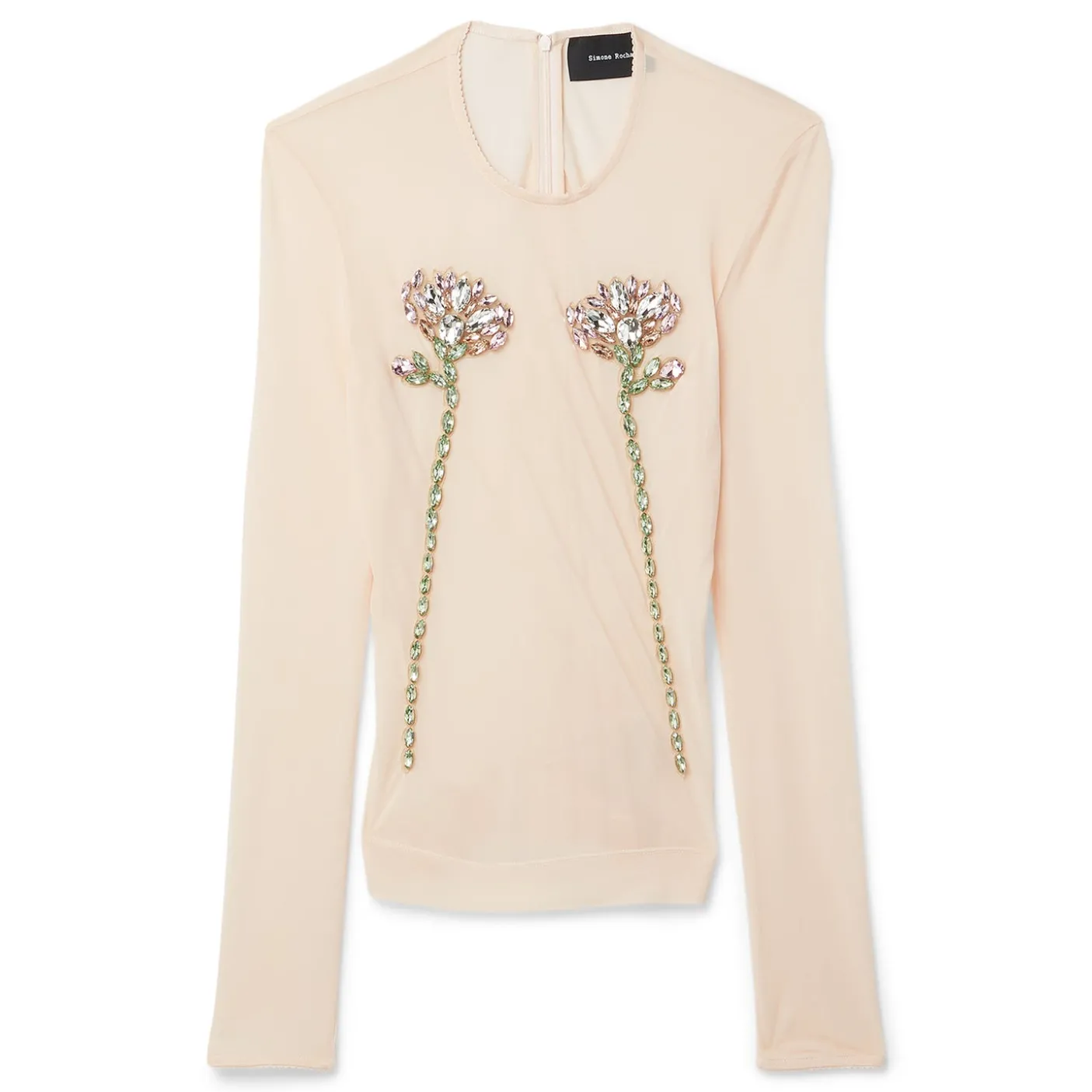 Simone Rocha Sheer Fitted Ballet Mesh