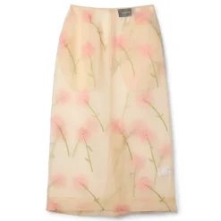 Simone Rocha Sheer Organza Pencil Skirt