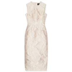 Simone Rocha Sleeveless Straight Cut Dart Dress
