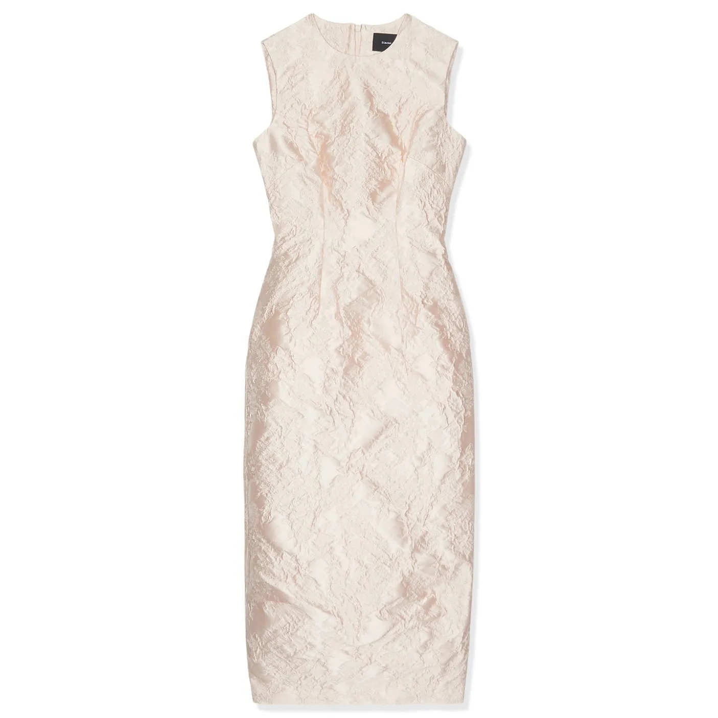 Simone Rocha Sleeveless Straight Cut Dart Dress