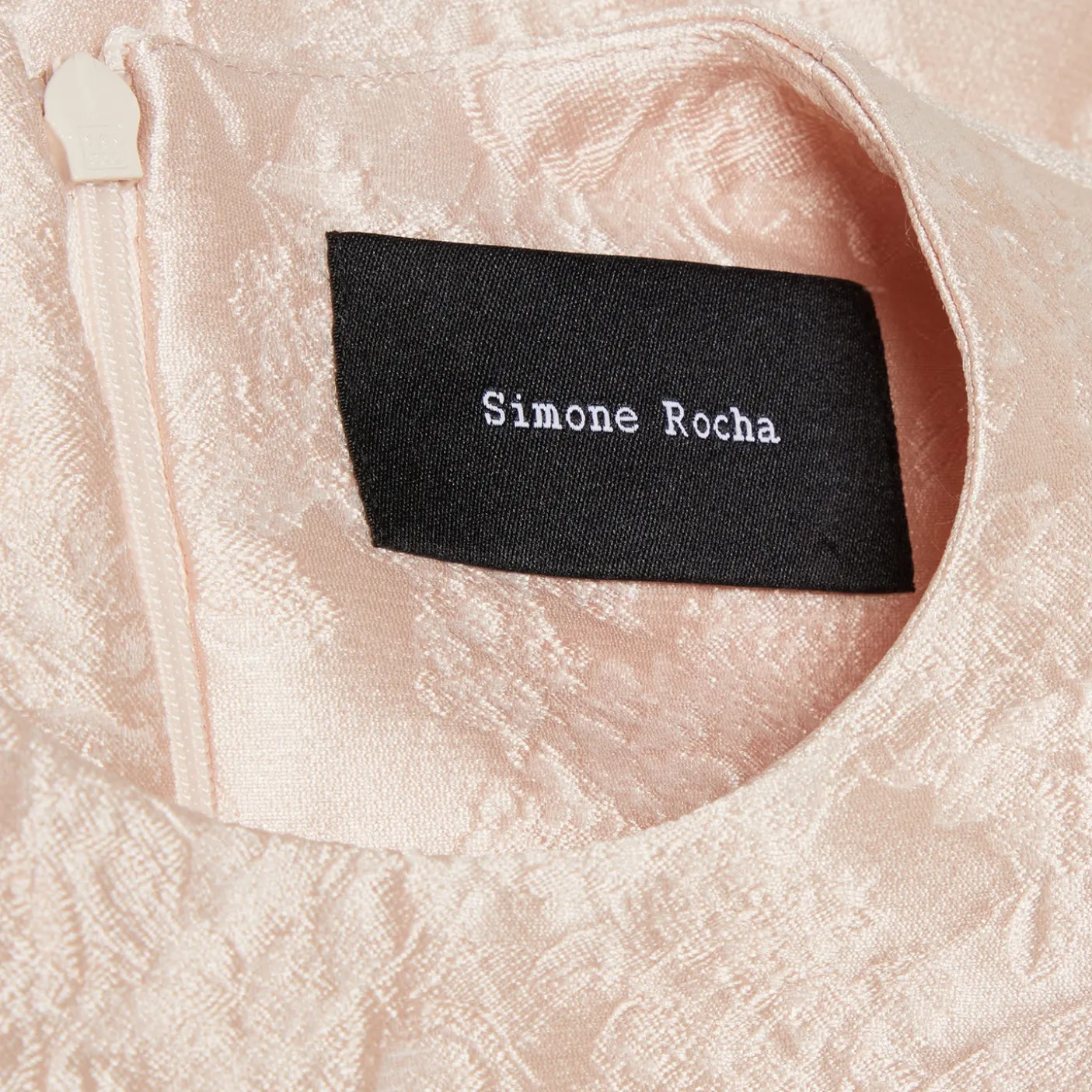 Simone Rocha Sleeveless Straight Cut Dart Dress