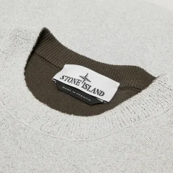 Stone Island Double Face Knit Crewneck Sweater