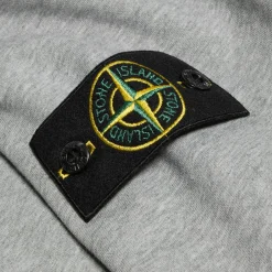 Stone Island Organic Cotton Half Zip Fleece