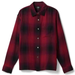 Stussy Loose Weave Plaid Shirt