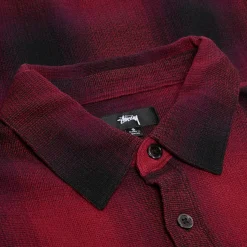 Stussy Loose Weave Plaid Shirt