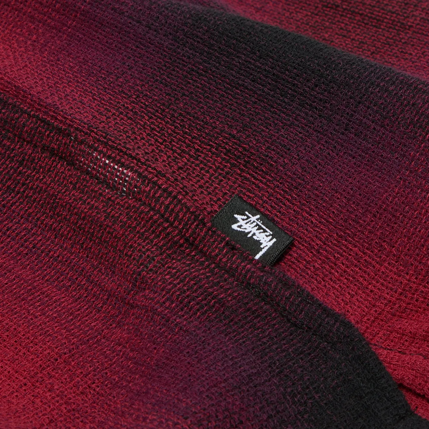 Stussy Loose Weave Plaid Shirt