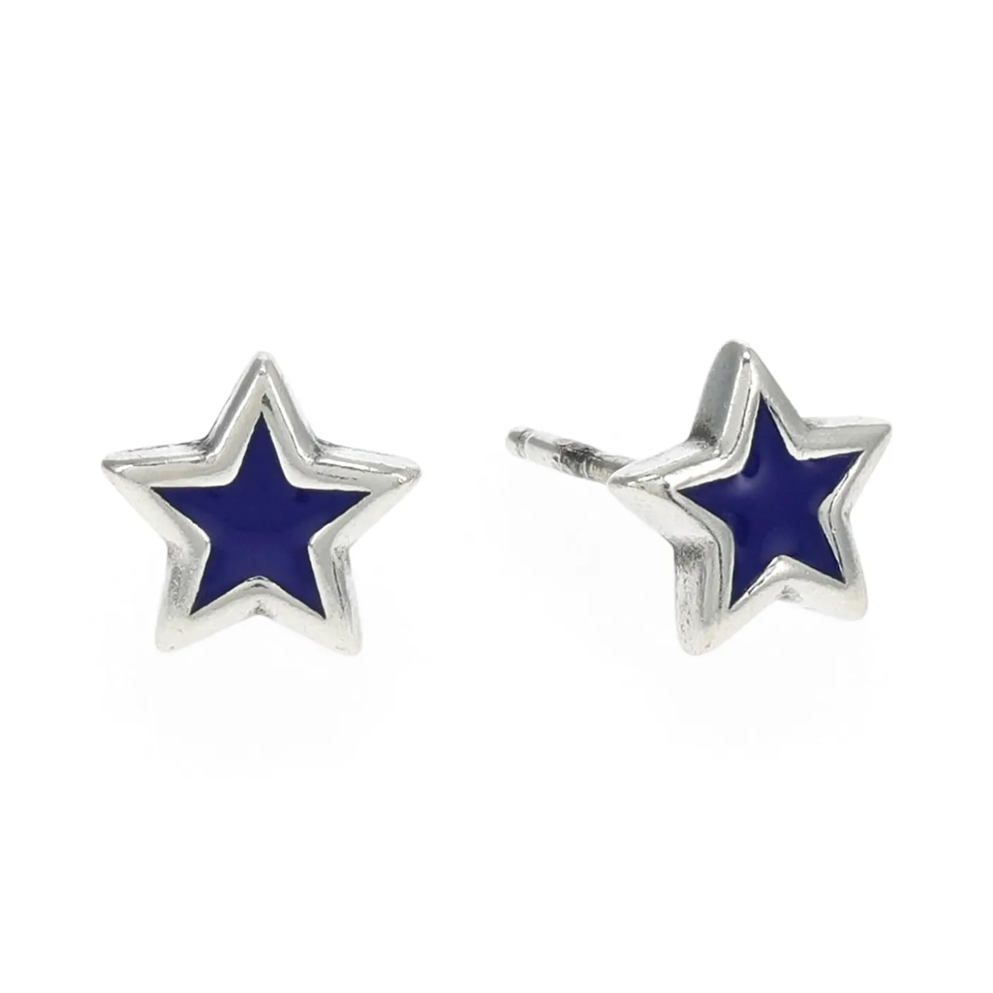 TwoJeys Enameled Star Studs Earrings