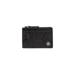 Versace Embossed Zipped Card Holder