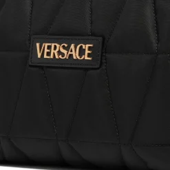 Versace Myth Quilted Nylon Messenger Bag