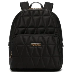 Versace Quilted Nylon Backpack