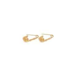 Versace Safety Pin Earrings